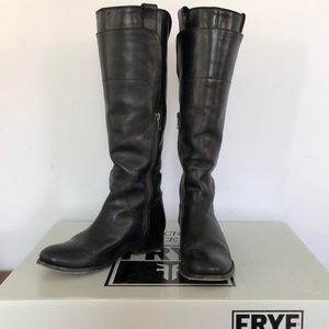 FRYE Melissa Tall Black Riding Boot Size 7